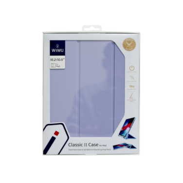 WIWU CLASSIC II LEATHER CASE IPAD 10.2/10.5 PURPLE