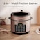 COMFEE&#39; Electric Pressure Cooker 6L, 12-In-1 Multi Cooker With Safety Design, Rice Cooker, Slow Cooker, Saute Pot, Yogurt Maker 1000W, Stainless Steel Pressure Cooker For 6-8 Family