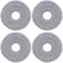 Roborock 4 Pack Microfiber Mop Cloths for Qrevo Curv/Qrevo Edge/Qrevo Edge 5V1/Qrevo Curv 5A1 Robot Vacuum