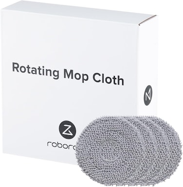 Roborock 4 Pack Microfiber Mop Cloths for Qrevo Curv/Qrevo Edge/Qrevo Edge 5V1/Qrevo Curv 5A1 Robot Vacuum