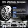 Autel TPMS Sensor MX-Sensor, 315MHz + 433MHz Dual Frequency Tire Replacement Sensor for All Cars, Same as OE Sensor, 100% Cloneable Pressure Monitor System Sensor (Metal Valve, Press-in, 1PCS)