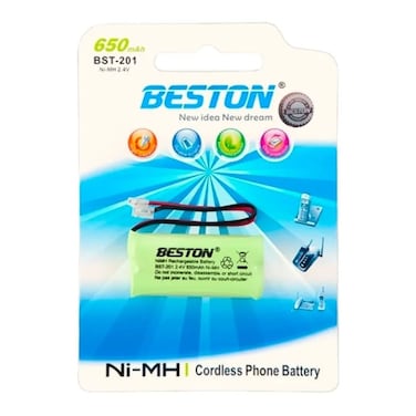 Beston 201 Rechargeable Cordless Phone Battery