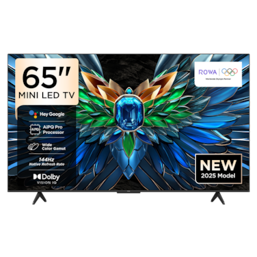 65-Inch 4K Mini LED Smart Google TV   AiPQ Pro Processor   120Hz R. Rate  Dolby Vision IQ &amp; Atmos   2.1 Speaker System   Bezal-less Design   Ideal for Gaming &amp; Cinematic Viewing   65R85 - 2025 Model