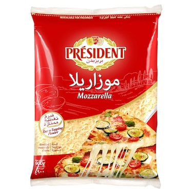 بريزيدنت جبن موزاريلا مبشور، 900 غرام