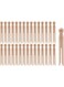 30 Pack Wooden Clothespins for Laundry and Craft Projects - Natural Wood Color, Durable and Versatile