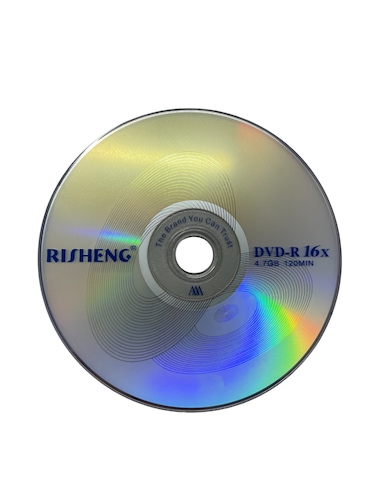Risheng DVD-R 16X 4.7GB/120min - Pack of 50