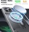 TORRAS Magnetic Shockproof For iPhone 16 Pro Case, 18N Strong Magnetic, 12 FT Military-Grade Protection, MagSafe, Protective Translucent Matte Slim Case, Guardian Magnetic Series, Titanium Grey