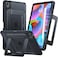 Torras Ostand Duo Series (X00451BCKD) Case For iPad 10.9'' Compatibility (iPad 10th Generation, iPad Air,4th and 5th ,6th Generation) With Pencil Holder Black