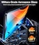 TORRAS iPad Pro 11 Inch Screen Protector M4 2024, Military Grade Shatterproof [TOP 9H+ Tempered Glass＆ One-Pull Installation] Anti-Scratch, Bubble Free, Apple Pencil Compatible, HD Clarity