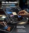 TORRAS iPad Pro 11 Inch Screen Protector M4 2024, Military Grade Shatterproof [TOP 9H+ Tempered Glass＆ One-Pull Installation] Anti-Scratch, Bubble Free, Apple Pencil Compatible, HD Clarity