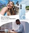 Torras Magnetic For Samsung Galaxy S26 Case with Stand, (Fit For MagSafe) (Anti-Slip Grip) (Drop Protection) (Anti-Yellowing) Frameless Thin &amp; Slim For Samsung S26 Case 6.3'', Clear