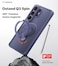 تورس Q3 Spin جراب لسامسونج S26 ألترا حامل 360 مغناطيسي نحيف تصميم نسائي Frosted Purple