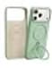 TORRAS iPhone 17 Pro Max Case Ostand Spin Silicone Series, 360&deg; Rotating Stand, Wireless Compatible, 12FT Military Grade Drop Protection, Soft Silicone Protective Cover &ndash; Matcha Green