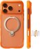 TORRAS Ostand Q3 Air for iPhone 17 Pro Case 6.3'' with Stronger Magnetic Stand, Fit for Magsafe, Airbags Miltary Protection, Camera Control for iPhone 17 Pro Case, Shockproof &amp; Stylish, Horizon Orange