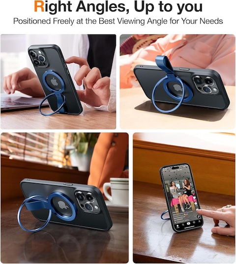 Torras Omniring (X003W140RZ) Magnetic Phone Grip Holder MagSafe Ring For All Phones Blue