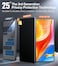 TORRAS 12FT Military-Grade Shatterproof for Samsung Galaxy S25 Plus Privacy Screen Protector [9H+ Aerospace Tempered Glass＆ One-Pull Installation] Anti Spy Bubble Free 6.7&Prime; GlassGo X Privacy