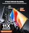 TORRAS 12FT Military-Grade Shatterproof for Samsung Galaxy S25 Plus Privacy Screen Protector [9H+ Aerospace Tempered Glass＆ One-Pull Installation] Anti Spy Bubble Free 6.7&Prime; GlassGo X Privacy