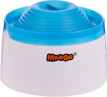 Kw Zone Mango Pet Water Feeder Fountain With Light And Transformer (Mf888)-Blue
