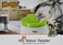 Kw Zone Mango Pet Water Feeder Fountain With Light And Transformer-Green Color