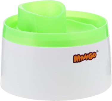 Kw Zone Mango Pet Water Feeder Fountain With Light And Transformer-Green Color
