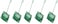Pack of 5 KW Zone Fish Net[Length - 10cm]