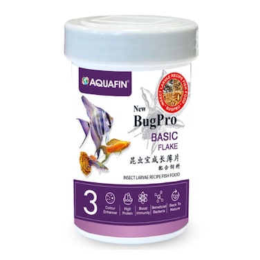 KW Zone BugPro Basic Flake 100ml   Fish Feed