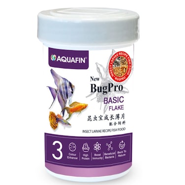 KW Zone BugPro Basic Flake 250ml   Fish Feed