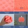 Shower Foot Scrubber Mat Back Washer Back Exfoliating Bath Wash Pad Wall Mounted Slip Suction Cups Foot Scrubber for Use in Shower Cups Foot Cleaner for Men and Women" Pink