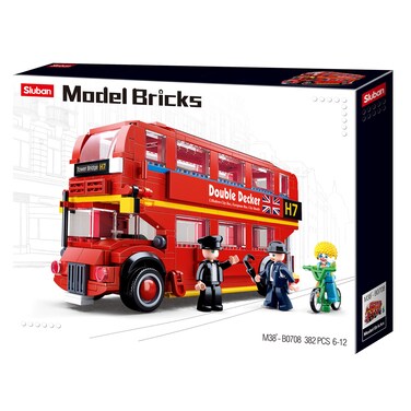Sluban Model bricks-London bus(382pcs)