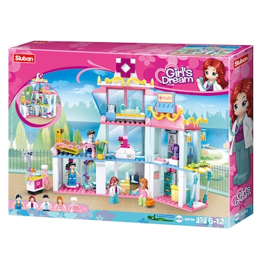 Sluban Girls Dream &ndash; Hospital set with many characters (459pcs)