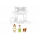 Sluban Girls Wedding Sweetie House!  Set of 244 pcs.