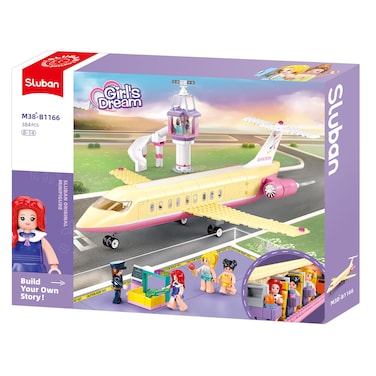 Sluban Girls Dream -Plane (384pcs)