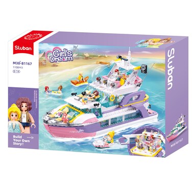 Sluban Girls Dream -Yacht (1108pcs)