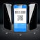Devia Van Entire View Anti-Glare Twice-Tempered Glass for iPhone 12 / 12 Pro (6.1") - Anti-smudge, anti-fingerprint, 9H hardness, matte finish - Black
