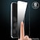 Devia Van Entire View Anti-Glare Twice-Tempered Glass for iPhone 12 / 12 Pro (6.1") - Anti-smudge, anti-fingerprint, 9H hardness, matte finish - Black
