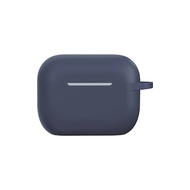 Devia Naked 351099-MBL Silicone Case for AirPods 3, Ultra-Slim, Shockproof, 360&deg; Protection, Soft-Touch, Anti-Scratch, Eco-Friendly, Precise Fit, Easy Installation - Midnight Blue