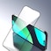 Devia Van Series Full Screen Silicone Edge Twice-Tempered Glass for iPhone 14 Plus, provides scratch and damage protection - Black
