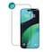 Devia Van Series Full Screen Silicone Edge Twice-Tempered Glass for iPhone 14 Plus, provides scratch and damage protection - Black
