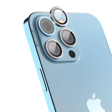 Devia Peak Series Camera Lens Protector (3pcs) for iPhone 14 Pro / 14 Pro Max, ensures clear and focused imaging, HD quality, no blur &amp; clear lens protection - Black
