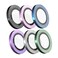 Devia Peak Series Camera Lens Protector Compatible With iPhone 14/14 Plus With Diamond Process (2pcs), Clear and Focused Imaging, No Blur &amp; Clear Lens - Black
