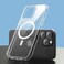 Devia Pure Clear Magnetic Shockproof Case for iPhone 14 Plus, MagSafe Compatible, Durable Construction, Scratch and Damage Protection, Transparent Design - Clear
