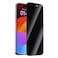 Devia iPhone 15 Plus Van Series Full Screen Privacy Twice-Tempered Glass, 9H hardness, explosion-proof, scratch-proof, anti-peeping protection, full screen coverage - Black
