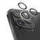 Devia iPhone 15 Pro &amp; 15 Pro Max Lens Protector for Peak Series Crystal (3 pcs), 9H Hardness, High Aluminum Glass + PC Material, Seamless Absorption - Clear
