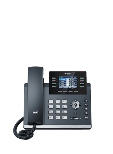 Yealink SIP-T44U IP Phone with 2.8&quot; Color Display &amp; 12 VoIP Accounts