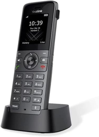 Yealink W73H IP DECT Add-on Handset &ndash; Expandable Wireless VoIP Phone for W70B/W73P Base Stations
