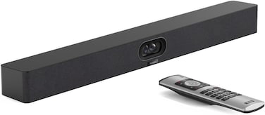 Yealink MeetingBar A40-010 - All-in-One 4K Video Conferencing Solution with Dual Camera, AI-Powered Auto Framing, 8 Microphone Array, Built-in Speakers, Compatible with Microsoft Teams and Zoom