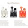 TW981 Audio Series: Premium TWS Earbuds - Enjoy Exceptional Sound Quality, Comfortable Fit, and Long Battery Life for Everyday Listening Needs! Black