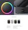 SK832BT Black Wireless Waterproof Speaker - RGB Light Effects, 10W Surround Sound, TWS, 8 Hours Battery Life, Bluetooth V5.3, IPX6 Rated