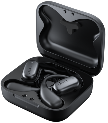 Audio Series TWS Earbuds Black OWS902 - Crystal Clear Calls, Dual Microphone ENC, Lightweight Design, Low Latency Mode, Comfortable Fit