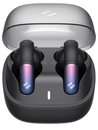 Audio Series TWS Earbuds Black TW980 - Crystal Clear Calls, Dual Microphone ENC, Lightweight Design, 20 Hours Battery Life, Comfortable Fit